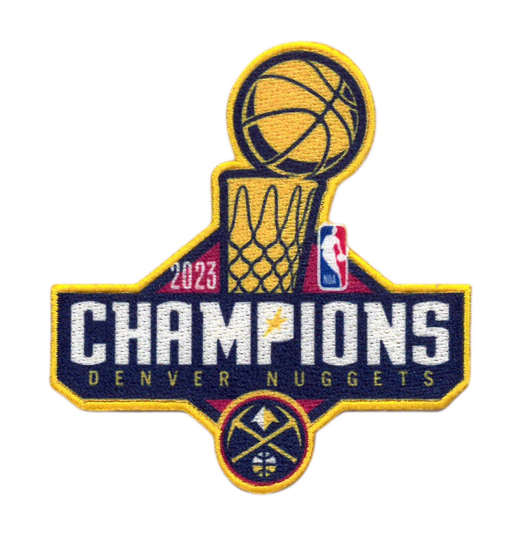 2023 Nuggets NBA Champions Patch